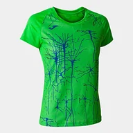 Koszulki i topy damskie - Joma Elite Ix T-shirt damski, zielony, błyszczący, M - miniaturka - grafika 1