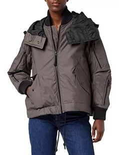 G-STAR RAW Damska kurtka bomber, szary (Carbid C442-974), M - Kurtki damskie - miniaturka - grafika 1