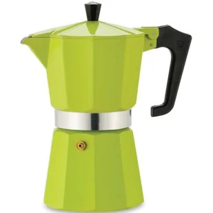 Pezzetti Kawiarka Italexpress Verde 3 TZ Zielony - Zaparzacze i kawiarki - miniaturka - grafika 1