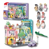 Klocki - KLOCKI SLUBAN B1268 Centrum handlowe METROPOLIS 725 el. - miniaturka - grafika 1