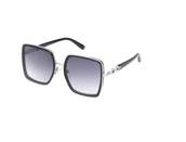 Okulary przeciwsłoneczne - Okulary GUESS GO00041-5801B. Okulary przeciwsłoneczne, Kolor czarny. Kobieta. - miniaturka - grafika 1