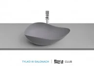 Umywalki - ROCA CLUB A327A13630 OHTAKE Umywalka nablatowa 54x37,5x18,5 cm perłowy - miniaturka - grafika 1