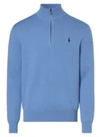 Swetry męskie - Polo Ralph Lauren - Sweter męski, niebieski - miniaturka - grafika 1