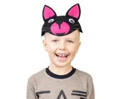 Gadżety dla niej i dla niego - KRASZEK Czapka "Kotek", filcowa, KRASZEK EKH-17905-5 - miniaturka - grafika 1