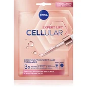 Maseczki do twarzy - Nivea Hyaluron Cellular Filler maseczka płócienna wypełniający zmarszczki - miniaturka - grafika 1