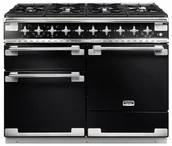 Kuchenki gazowo-elektryczne - Falcon Elise 110 Czarny szczotkowany nikiel - miniaturka - grafika 1