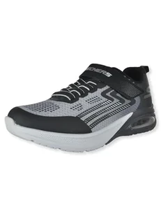 Skechers Microspec MAX Advance, Kapcie, Czarny/Charcoal, 32 EU - Kapcie damskie - miniaturka - grafika 1