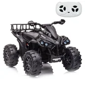 Pojazdy elektryczne dla dzieci - DUŻY QUAD N AKUMULATOR ADVENTURE, MIĘKKIE KOŁA, MIĘKKIE SIEDZENIE,PILOT/GTS1199 - miniaturka - grafika 1