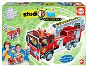 Puzzle - Puzzle Model 3D - Wóz strażacki G3 Educa - miniaturka - grafika 1