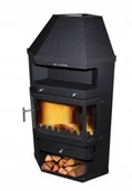 Piece wolnostojące - Piec kominek koza narożny 10,6kW - spełnia anty-smogowy EkoProjekt 04482068 - miniaturka - grafika 1