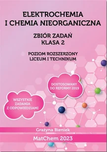 Chemia Zb. zadań 2 LO i technikum PR - Grażyna Bieniek - Pomoce naukowe - miniaturka - grafika 1