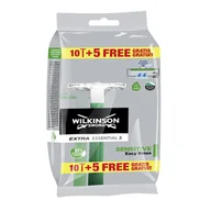 Maszynki do golenia i wkłady - WILKINSON EXTRA2 SENSITIVE 10+5 GRATIS MASZYNKA DO GOLENIA 7004197E - miniaturka - grafika 1