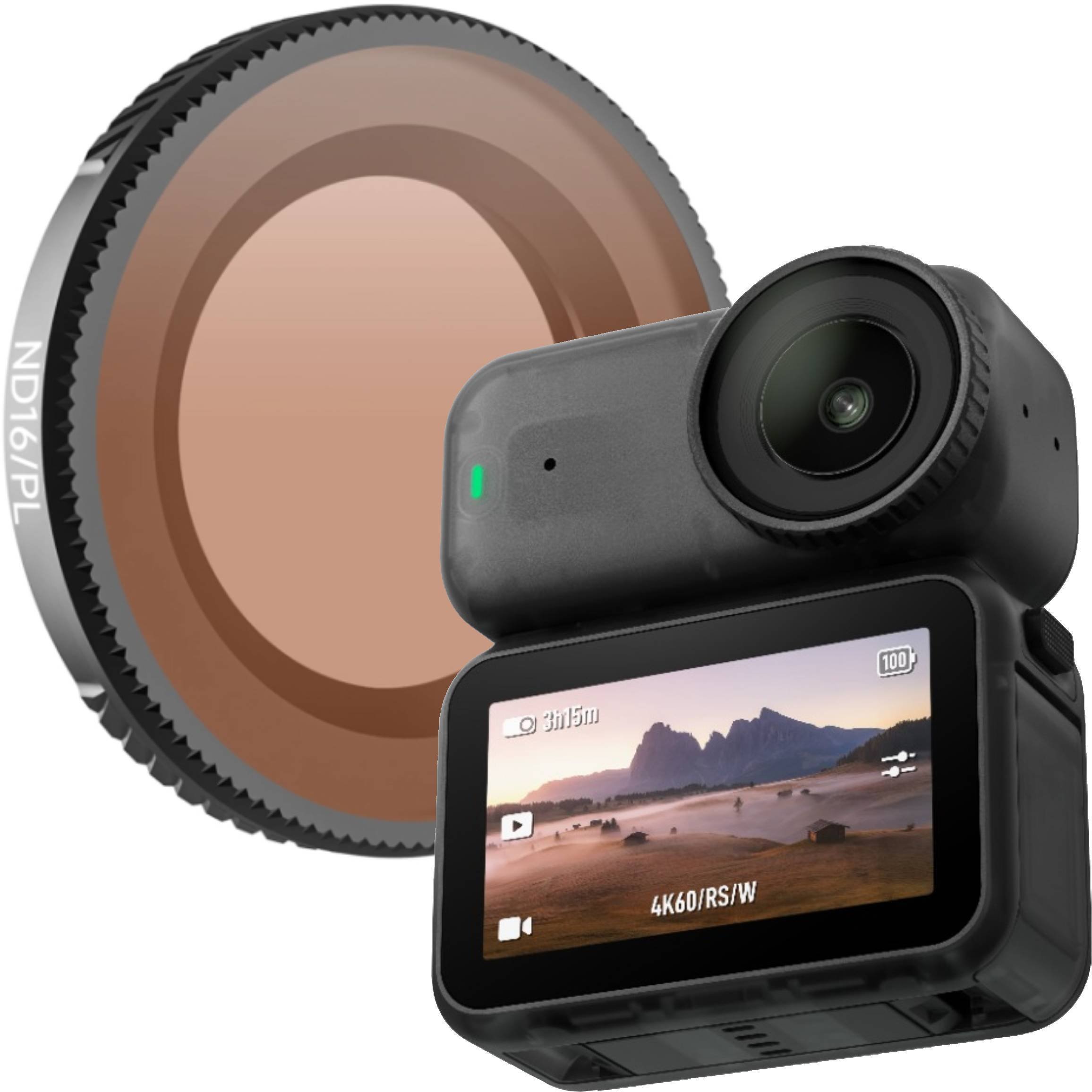 Filtr SunnyLife FILTR ND16/PL SZARY POLARYZACYJNY OCHRONNY DO KAMERY SPORTOWEJ DJI OSMO NANO