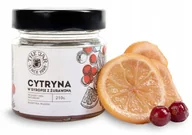 Owoce w puszkach i słoikach - Cytryny w syropie z żurawiną 210 g The Jar z cukrem trzcinowym - miniaturka - grafika 1