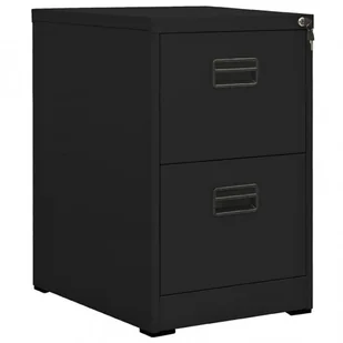 Kontenerek czarny na klucz pod biurko E5-T26 - Szafki biurowe - miniaturka - grafika 1