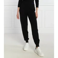 Dresy damskie - Armani Exchange Spodnie dresowe | Regular Fit | z dodatkiem wełny - miniaturka - grafika 1