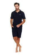 Piżamy damskie - Doctor Nap Granatowa piżama męska - 2XL - miniaturka - grafika 1