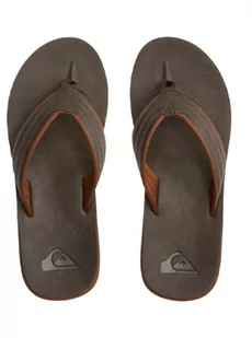 Klapki męskie Quiksilver Carver Nubuck japonki-40 - Klapki i japonki męskie - miniaturka - grafika 1