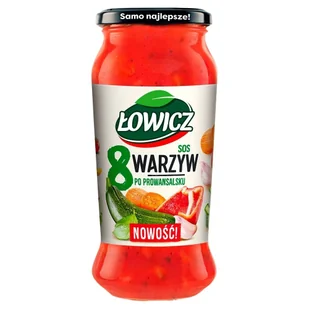 Łowicz Sos 8 warzyw po prowansalsku 500 g - Majonezy i dressingi - miniaturka - grafika 1