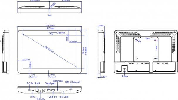 Allnet Meetingraum RGB LED 10 