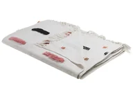 Koce - Koc Bawełniany 130 X 180 Cm Wielokolorowy Alappuzha - miniaturka - grafika 1