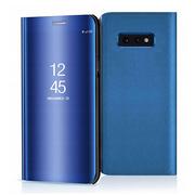 Etui i futerały do telefonów - Etui na Samsung Galaxy S10e, Flip Clear View z klapką, niebieski - miniaturka - grafika 1