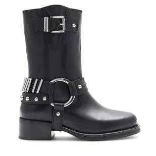 Botki Badura AVEIRO-21150 Czarny - Botki damskie - miniaturka - grafika 1