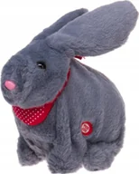 Zabawki interaktywne dla dzieci - Skleplolki INTERAKTYWNA MASKOTKA ZAJĄC KRÓLIK ŚWIECI SKACZE - miniaturka - grafika 1