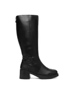 Kozaki damskie - Rieker Kozaki CEO-Y5254-00 Czarny - miniaturka - grafika 1