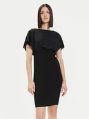 Sukienki - Rinascimento Sukienka koktajlowa CFC0118271003 Czarny Regular Fit - miniaturka - grafika 1