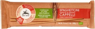 Spaghetti Spaghettoni Varieta di Grano Cappelli 500g - Alce Nero BIO - Makaron - miniaturka - grafika 1