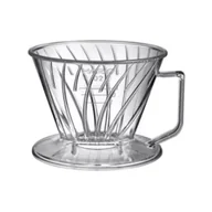 Zaparzacze i kawiarki - Hario Dripper Plastikowy PEGASUS 02 Przeźroczysty - miniaturka - grafika 1