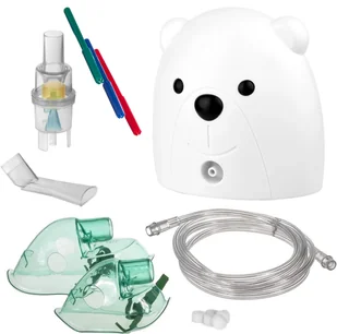 Nebulizator kompresorowy Inhalator dla dzieci Miś - Inhalatory i akcesoria - miniaturka - grafika 1