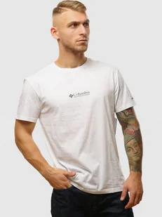 Koszulka męska bawełniana Columbia CSC Basic Logo Short Sleeve 1680053107 M Biała (194894259481) - Koszulki męskie - miniaturka - grafika 1