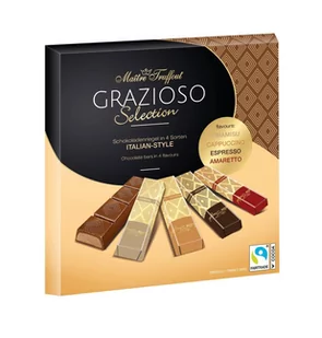 MaitreTruffout Grazioso Selection Italian Style Mieszanka Czekoladek 200 g - Inne słodycze - miniaturka - grafika 1
