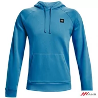 Bluzy męskie - Bluza męska Under Armour Rival Fleece Hoodie M 1357092 422 r. 1357092422*S - miniaturka - grafika 1