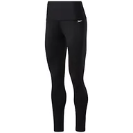 Spodnie damskie - Reebok Damskie spodnie Ts T Graphene Lux Tight, czarny, M - miniaturka - grafika 1