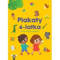 OLESIEJUK Plakaty 4-latka Uczę się i rozwijam wyobraźnię! Isabelle Jacque ilustr.) - Baśnie, bajki, legendy - miniaturka - grafika 1