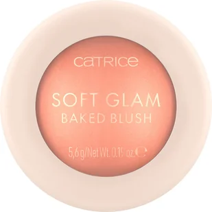 Catrice Soft Glam Baked Blush, 020 Peachy Breeze - Róże do policzków - miniaturka - grafika 1