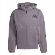 Bluzy męskie - BLUZA ADIDAS Z.N.E. FULL-ZIP HOODED JD2911 R. L - miniaturka - grafika 1