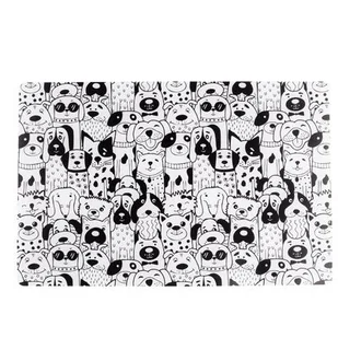 Mata stołowa ZWIERZAKI 28 x 43 cm - Obrusy i serwetki - miniaturka - grafika 1