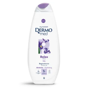 Dermomed Relax Iris 750ml żel pod prysznic, kwiatowy zapach, relaksujący i nawilżający - Kosmetyki do kąpieli - miniaturka - grafika 1