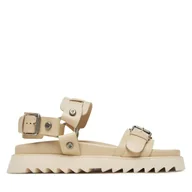 Sandały damskie - Sandały G-Star Raw DEBRA-25SS497 Beżowy - miniaturka - grafika 1