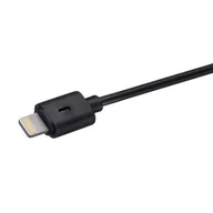 Kable komputerowe i do monitorów - Duracell Lightning do kabla USB (1 m) do Apple iPhone, czarny USB5012A - miniaturka - grafika 1