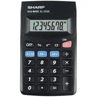 Kalkulatory - SHARP Sharp el233sbbk kalkulator, czarny SPI105562 - miniaturka - grafika 1
