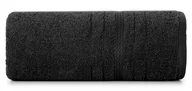 Ręczniki - Ręcznik 70 x 140 Kąpielowy Bawełna Elma 10 Czarny - miniaturka - grafika 1