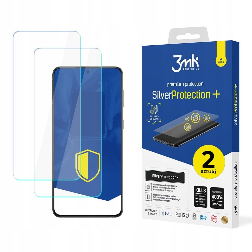 2x Folia hydrożelowa na ekran do Samsung Galaxy S21 5G 3mk SilverProtection