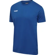 Koszulki sportowe męskie - Koszulka sportowa z krótkim rękawem męska Hummel hmlGO cotton - miniaturka - grafika 1