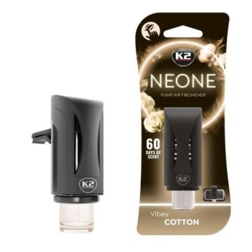 K2 Neone Cotton Zapach Samochodowy w Kratkę Nawiewu Odświeżacz do Auta