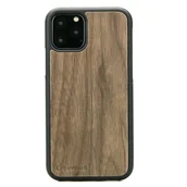Etui i futerały do telefonów - Bewood Drewniane etui iPhone 11 PRO ORZECH AMERYKAŃSKI - miniaturka - grafika 1